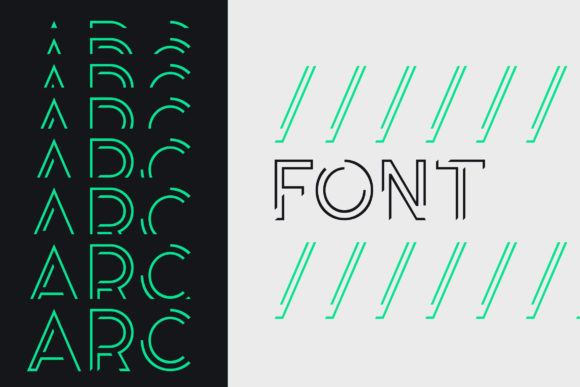 Arc: Where Modern Typography Meets Unmistakable Character