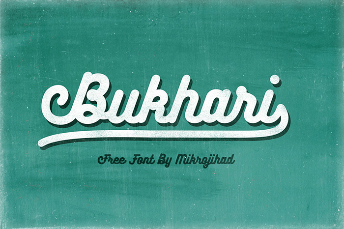 Bukhari Script: Elevate Your Brand with Bold Cursive Flair