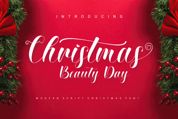 Christmas Beauty Day: A Font That Feels Like a Gift