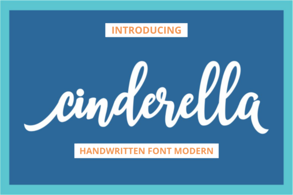 Cinderella: A Handwritten Font with Vintage Soul