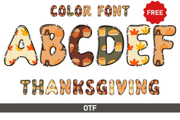 Designing with Thanksgiving: A Font for Festive & Artistic Projects