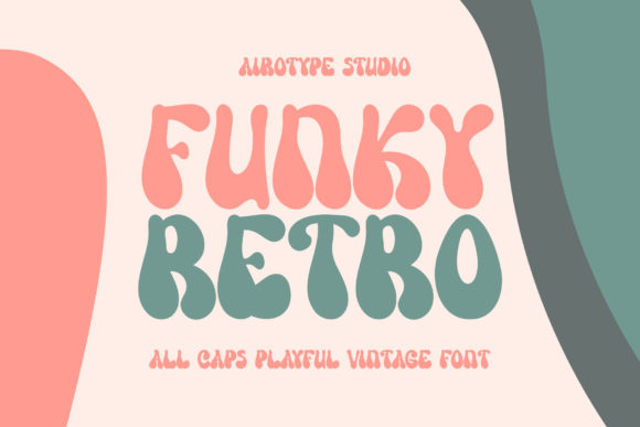 Funky Retro: A Bold Display Font for Modern Projects