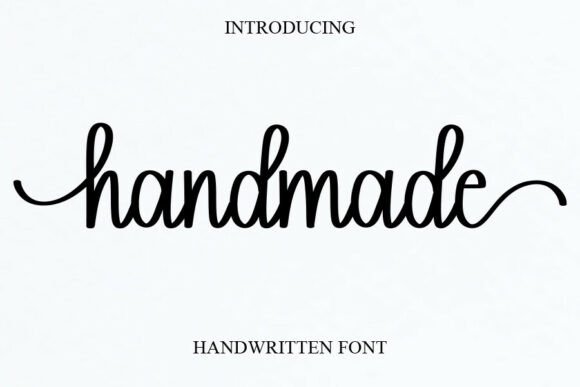Handmade: A Sweet and Cursive Typeface for Joyful Design