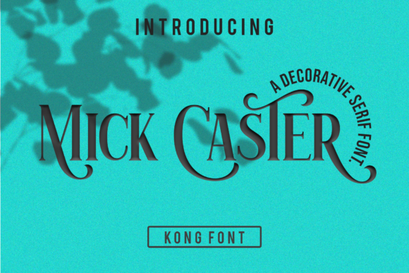 Mick Caster: The Elegant Serif for Confident Design