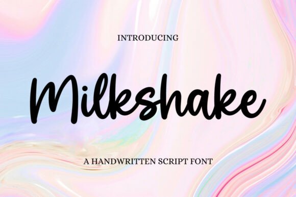 Milkshake: The Elegant Script Font for Modern Designers