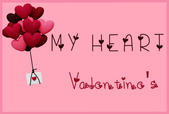 My Heart: A Handwritten Font with Genuine Charm