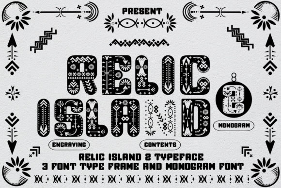 Relic Island 2: A Creative Font for Modern Designers