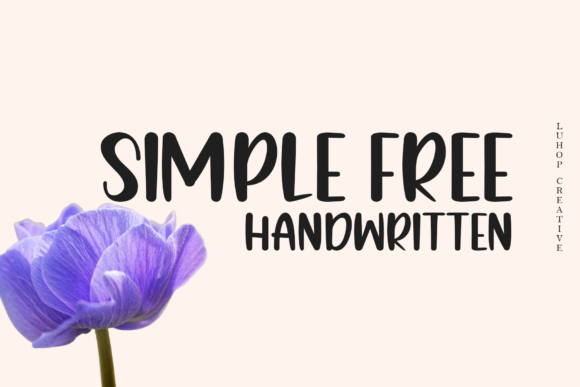Simple Free: Adding a Handwritten Touch to Your Creative Projects