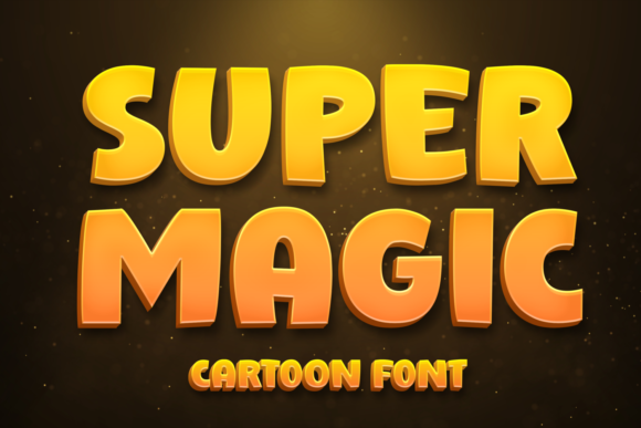 Unleash Playful Energy with the Super Magic Font