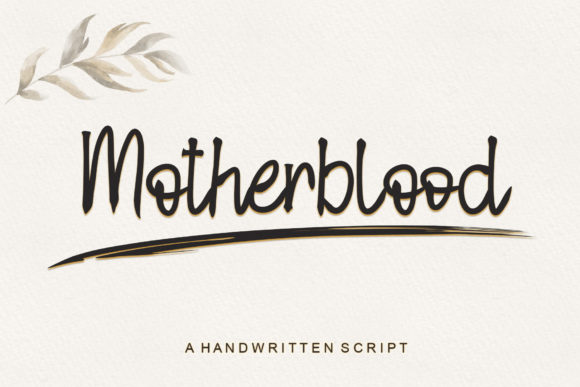 Unlocking Creativity with the Motherblood Font