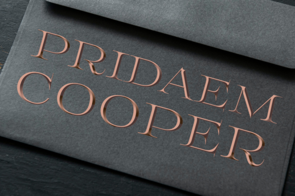 Unlocking Visual Impact with the Pridaem Cooper Font